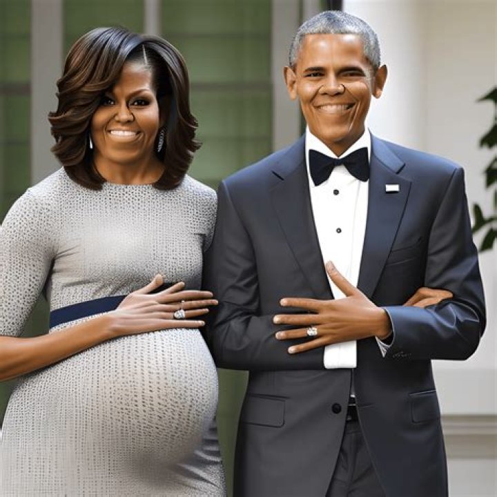 Capturing The Joy: Michelle Obama's Pregnancy Photos