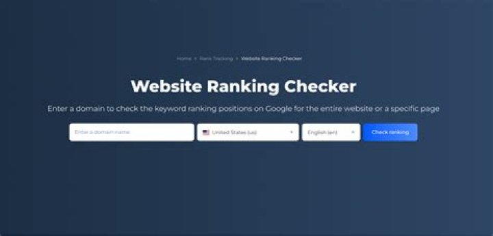 Check Your Site's SEO Ranking | Instant Website Ranking Checker