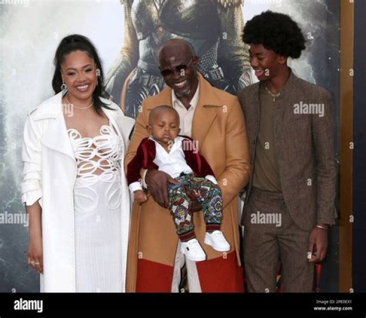 Djimon Hounsou's Journey As A Father: A Closer Look At His Kids