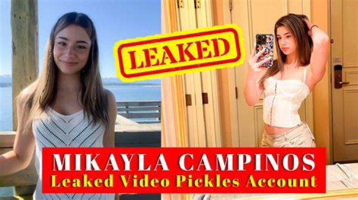 Mikayla Campinos: The Controversy Surrounding The Video Leak